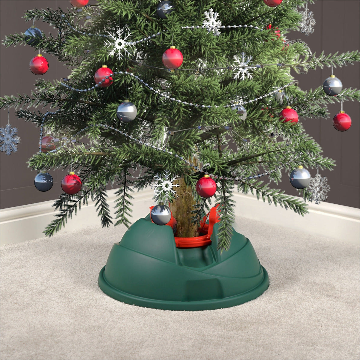 Christmas Tree Stand for Real Trees up to 2.8m_Christmas Tree Stands