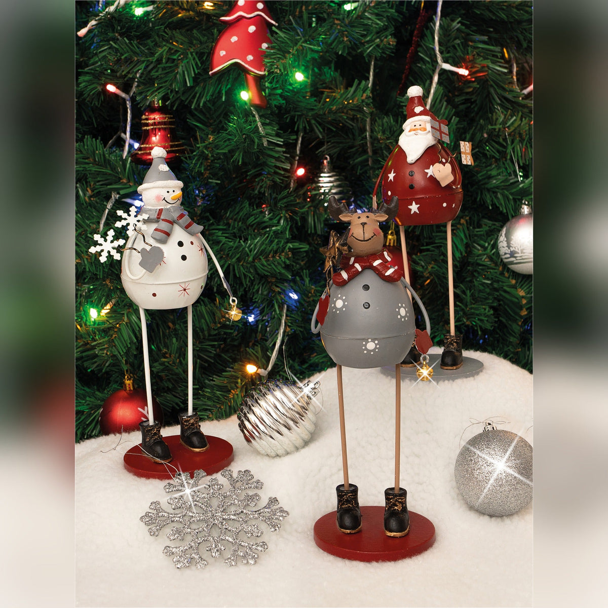 St Helens Home and Garden Metal Christmas Decoration_Indoor Christmas Decorations