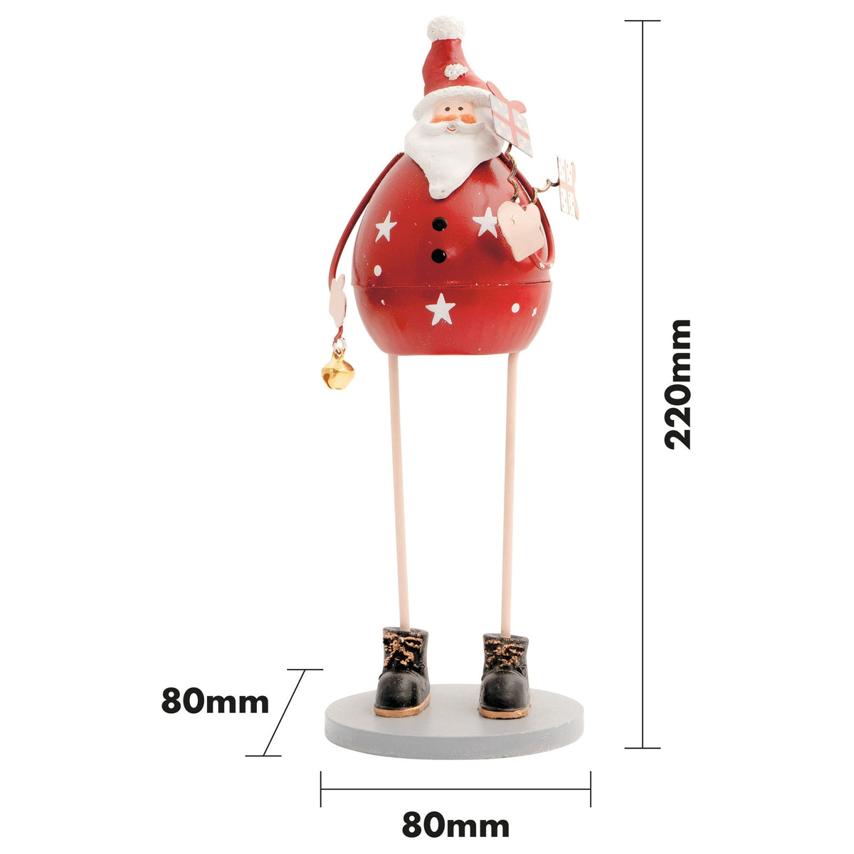 St Helens Home and Garden Metal Christmas Decoration_Indoor Christmas Decorations