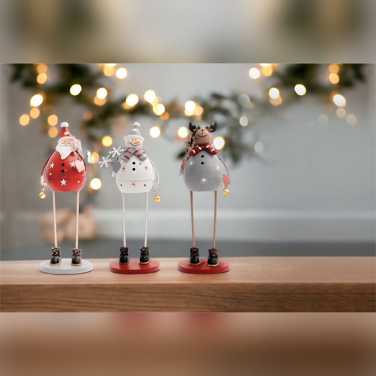 St Helens Home and Garden Metal Christmas Decoration_Indoor Christmas Decorations