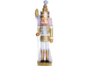 St Helens Glitter Nutcracker 40cm with Staff_Christmas