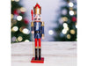 St Helens Classic Wooden Nutcracker Soldier 60cm - 4 Colourways_Christmas
