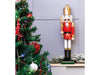 St Helens Classic Wooden Nutcracker Soldier 60cm - 4 Colourways_Christmas