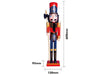 St Helens Classic Wooden Nutcracker Soldier 60cm - 4 Colourways_Christmas