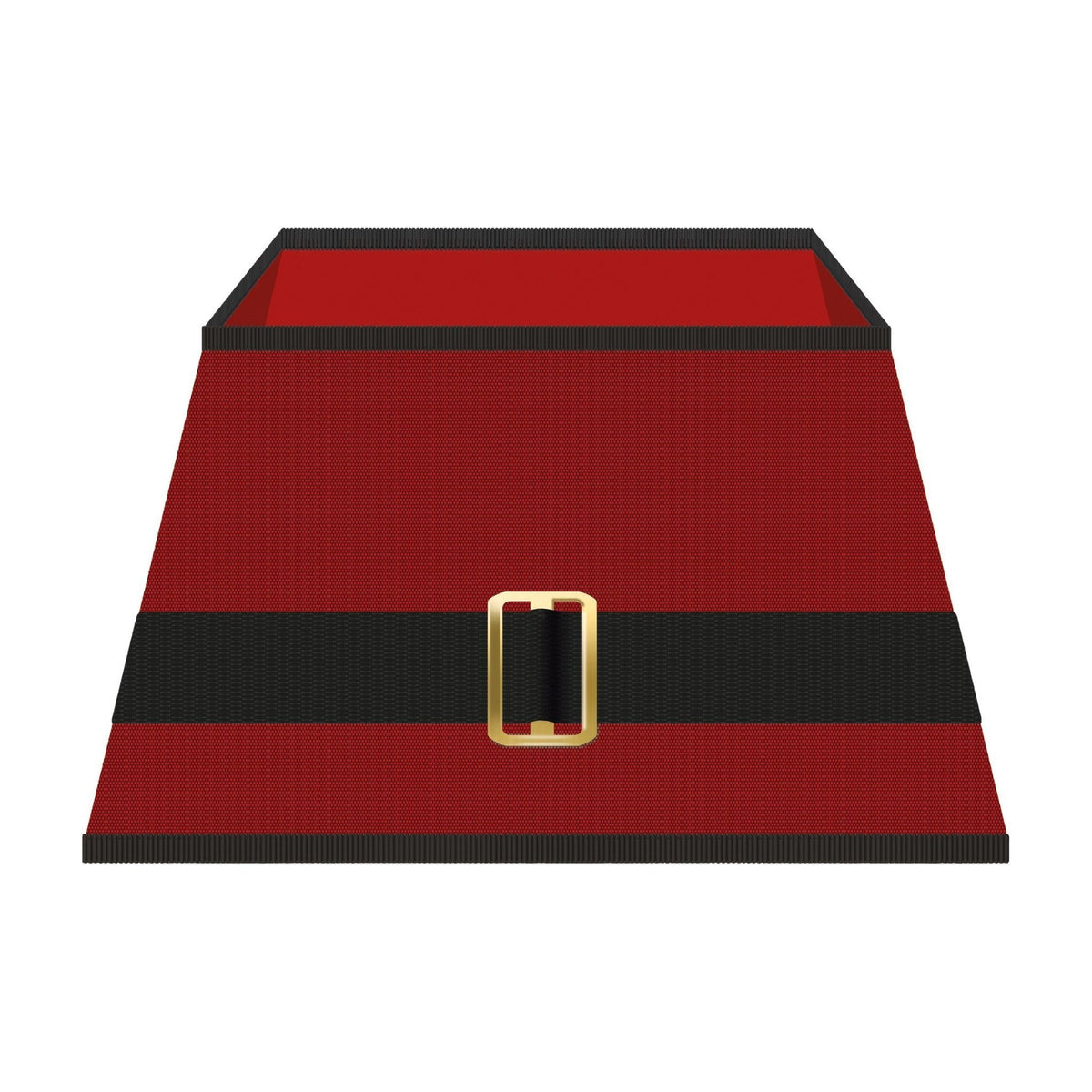 Christmas Tree Skirt – Santa’s Belt Design for Festive Holiday Decor_Christmas Tree Skirts