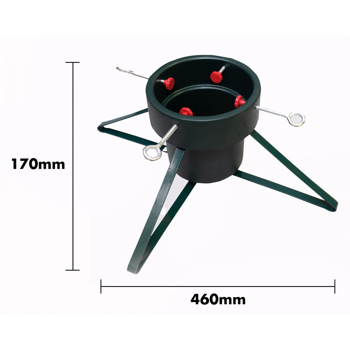Christmas Tree Stand – 4 Legs with 4 Clamps for Secure Holiday Tree Setup_Christmas Tree Stands