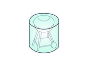 BBQ Cover (round) – 46cm Diameter_BBQ Covers