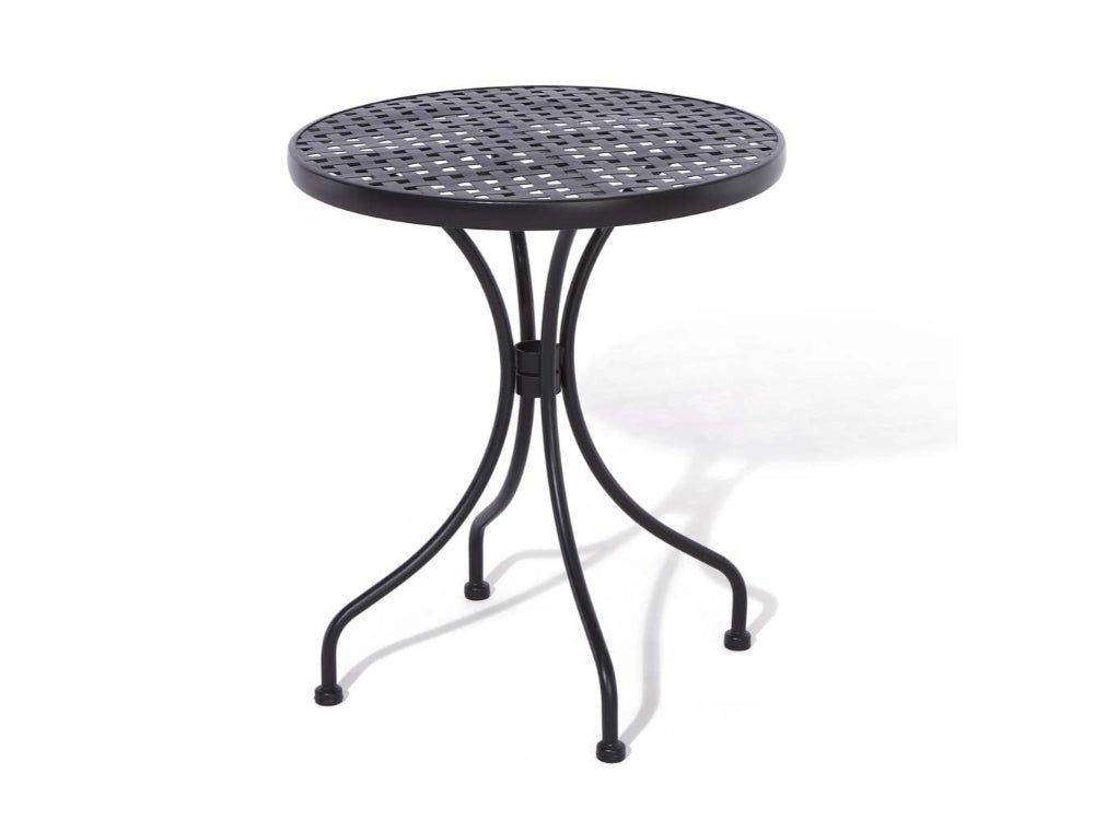 Stylish Havana Bistro 3 Piece Set in Black for Outdoor Dining_Garden Furniture