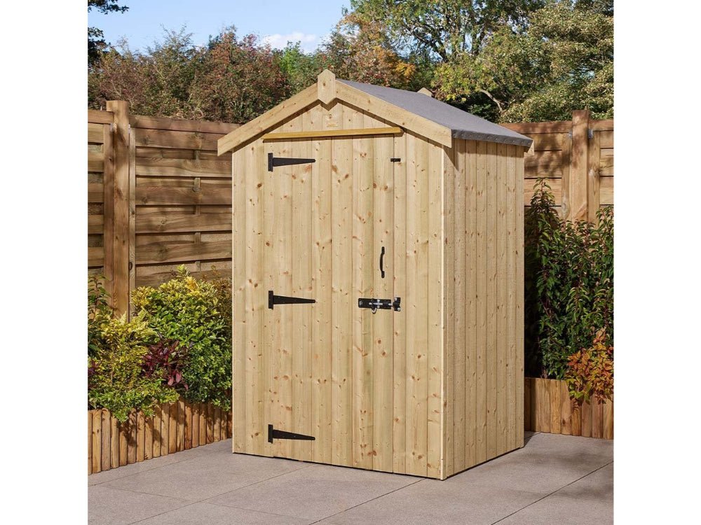 Premium Heritage 4x3 Shed Pressure Treated_Garden Furniture