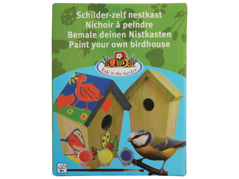 Garden Game - Paint Your Own Nesting Box DIY Kit_Garden Games