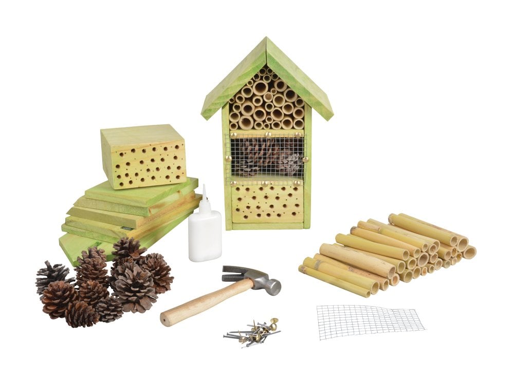 Build Your Own - Wooden Insect Hotel DIY Kit