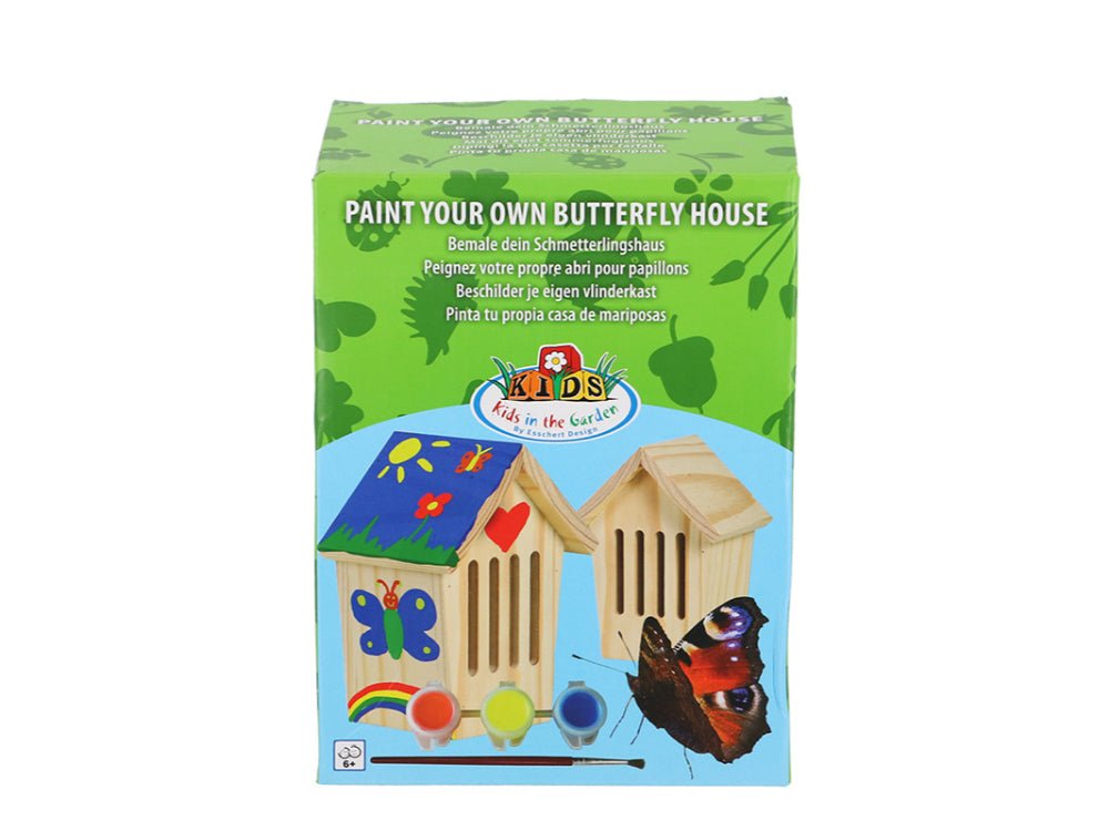 Paint Your Own Butterfly House_Bird Boxes & Insect Houses