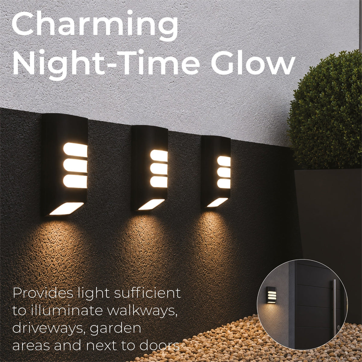 Rana Intelligent Solar LED Wall Light_Pond Lighting