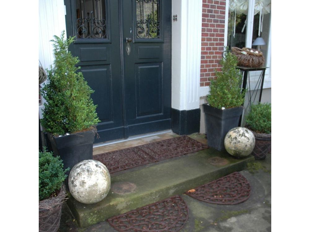 Cast Iron Doormat - Scrolled Rectangular Shape_Doormats