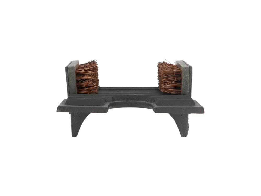 Bootjack with brushes - Sturdy Mud Scraper & Boot Remover_Boot Scrapers