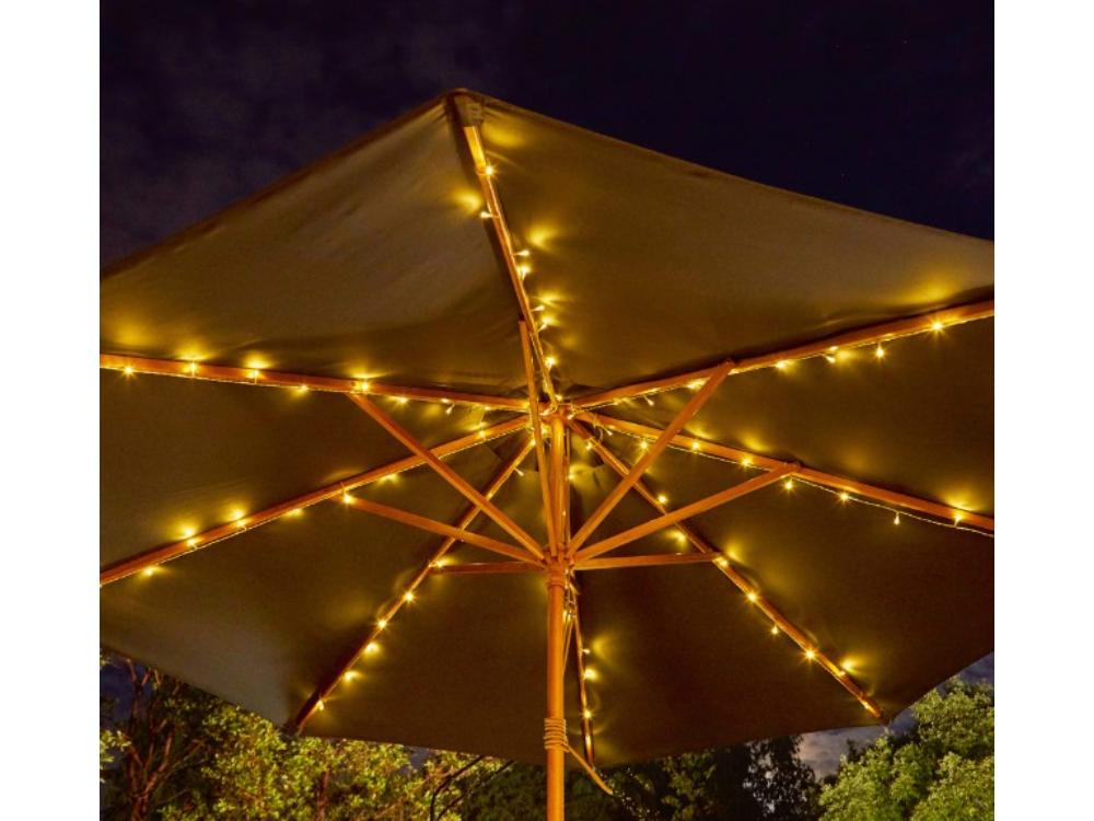Warm White 160 LED Parasol Lights_Parasol Accessories