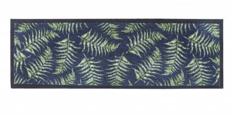 My Mat Nylon Indoor Pattern My Fern Leaves Mat or Runner_Doormats
