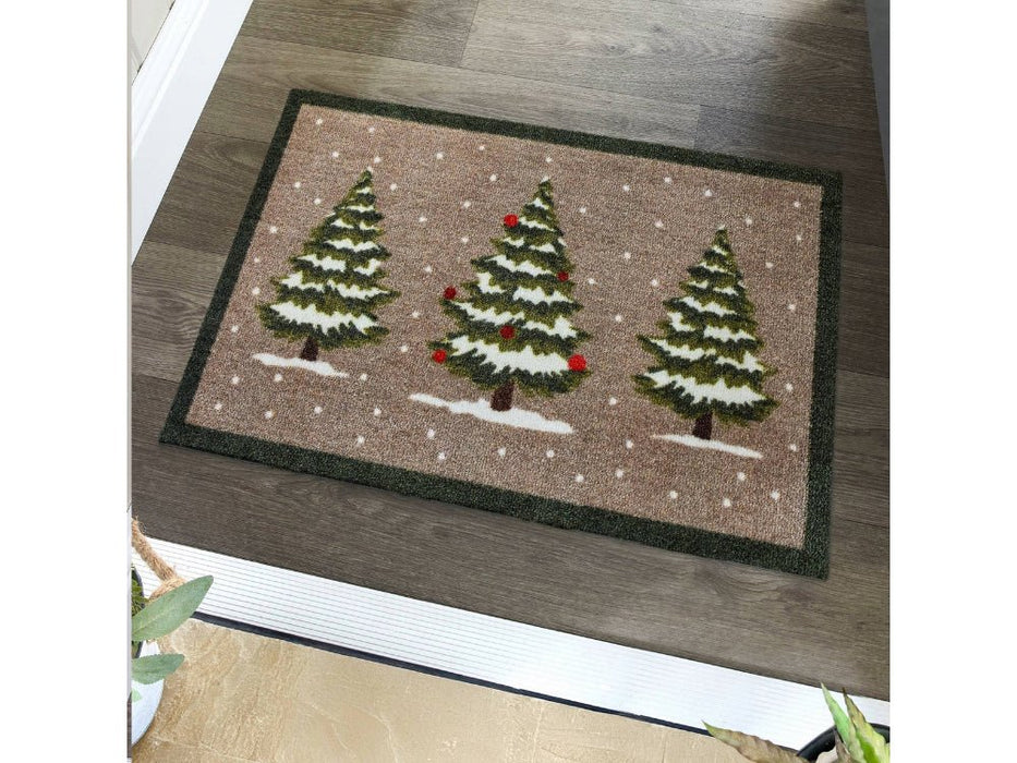 My Mat Nylon - My Winter Trees - Mat or Runner_Doormats