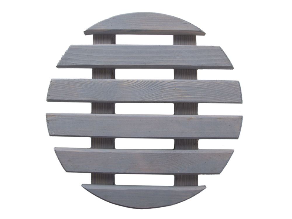 Round Wooden Caddy_Pot Caddies
