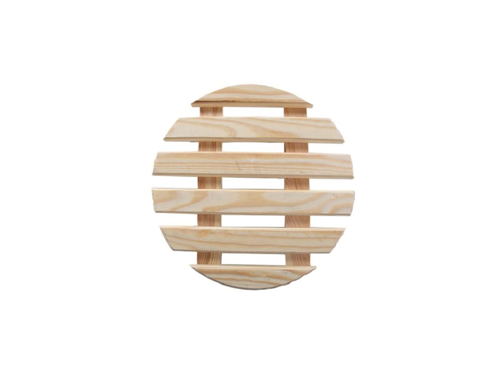Round Wooden Caddy_Pot Caddies