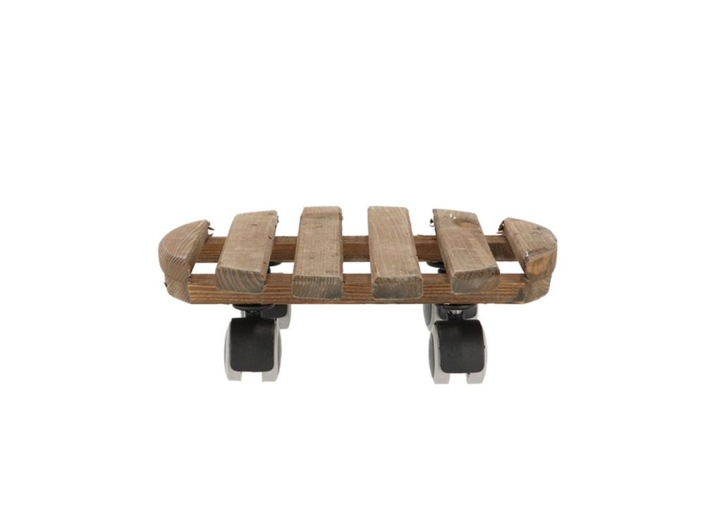 Round Wooden Caddy_Pot Caddies