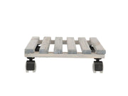 Square Wooden Caddy - Light Wood_Pot Caddies