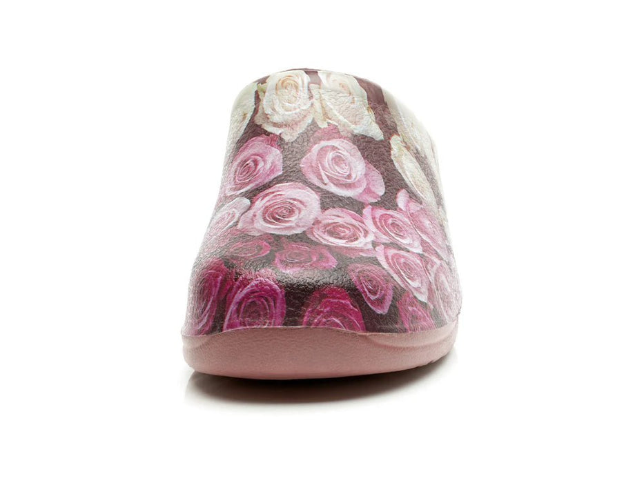 Nostalgia Rose Classic Women's Clog_Womens Slip On Clogs