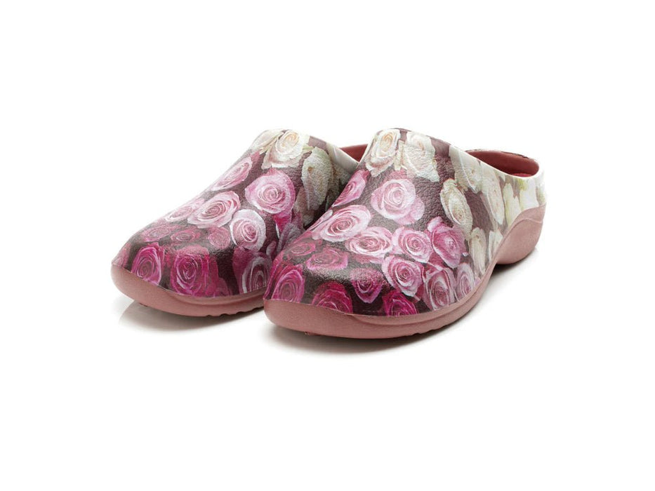 Nostalgia Rose Classic Women's Clog_Womens Slip On Clogs