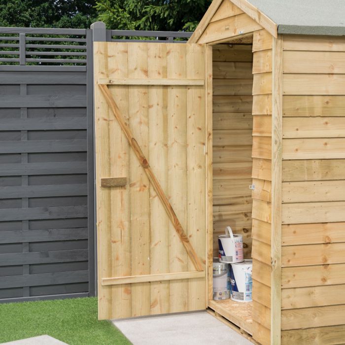 Overlap 4ft x 3ft Shed