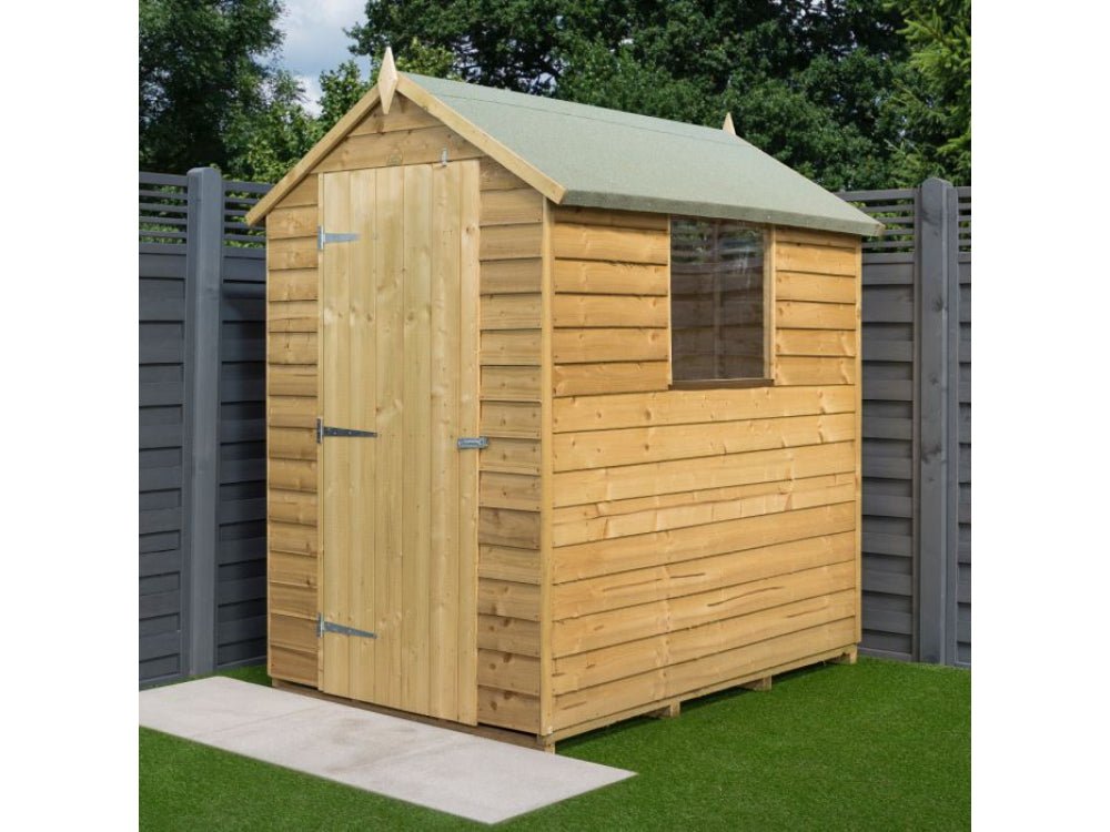 Overlap 6ft x 4ft Shed_Garden Sheds