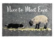 Bree Merryn Luxury Washable Mat - Nice to meet Ewe (Sheep)_Doormats