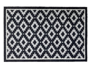 Eco Flex Premium Washable Mat - Diamond Geo Grey_Doormats