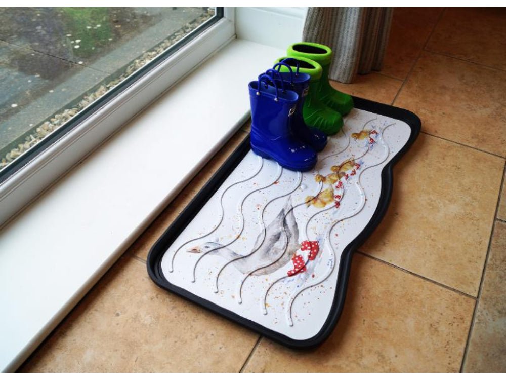 Bree Merryn Printed Utility Tray - Wait for me (Duck & Chicks)_Doormats
