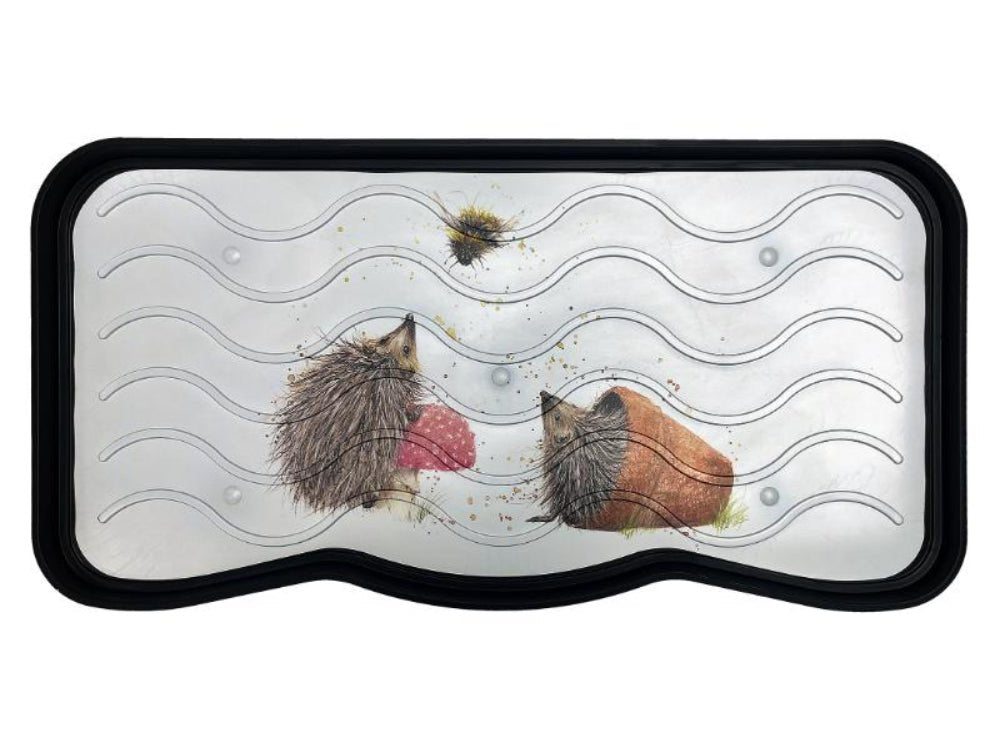 Bree Merryn Printed Utility Tray - Brillo Barb & Bumble (Hedgehogs)_Doormats