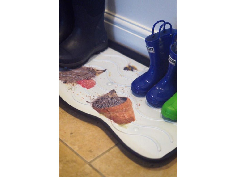 Bree Merryn Printed Utility Tray - Brillo Barb & Bumble (Hedgehogs)_Doormats
