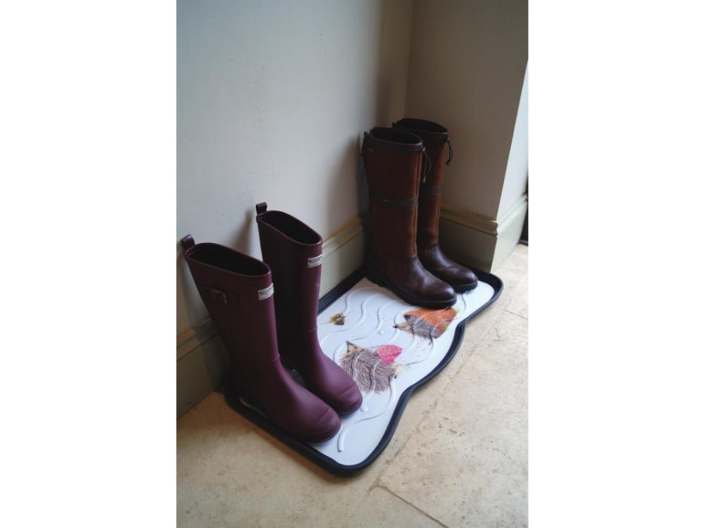 Bree Merryn Printed Utility Tray - Brillo Barb & Bumble (Hedgehogs)_Doormats