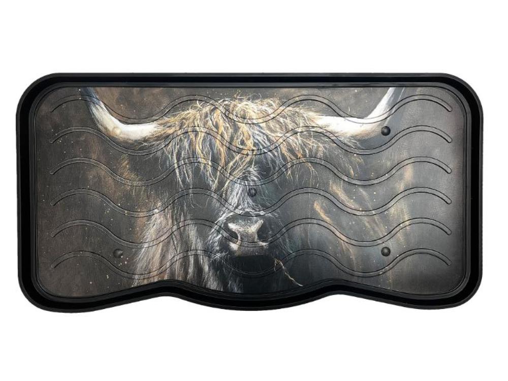 Bree Merryn Printed Utility Tray - Morrag (1 Cow)_Doormats