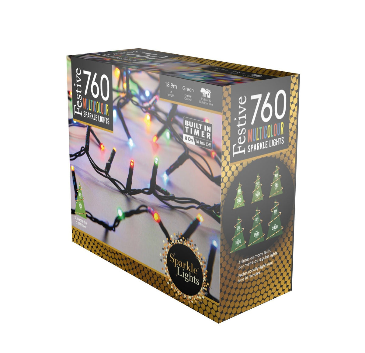 Sparkle lights - Multicolour_Christmas Lights
