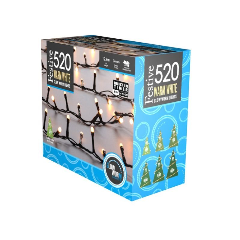 Glow - worm lights - Warm White_Christmas Lights