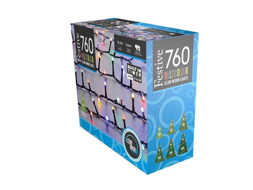Glow - worm lights - Multicolour_Christmas Lights