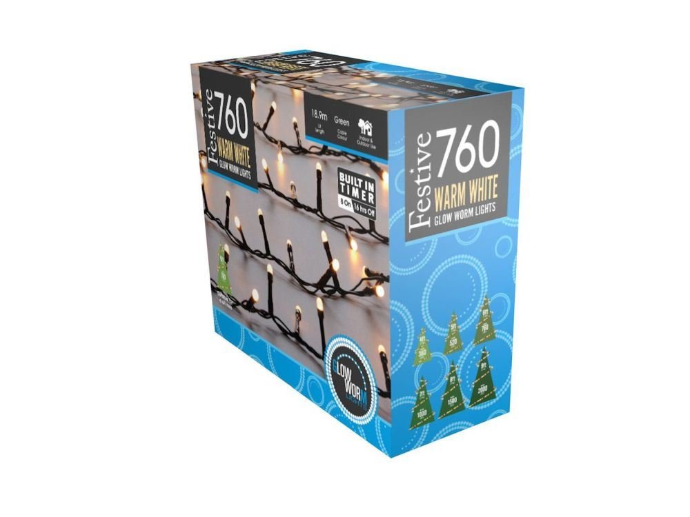 Glow - worm lights - Warm White_Christmas Lights