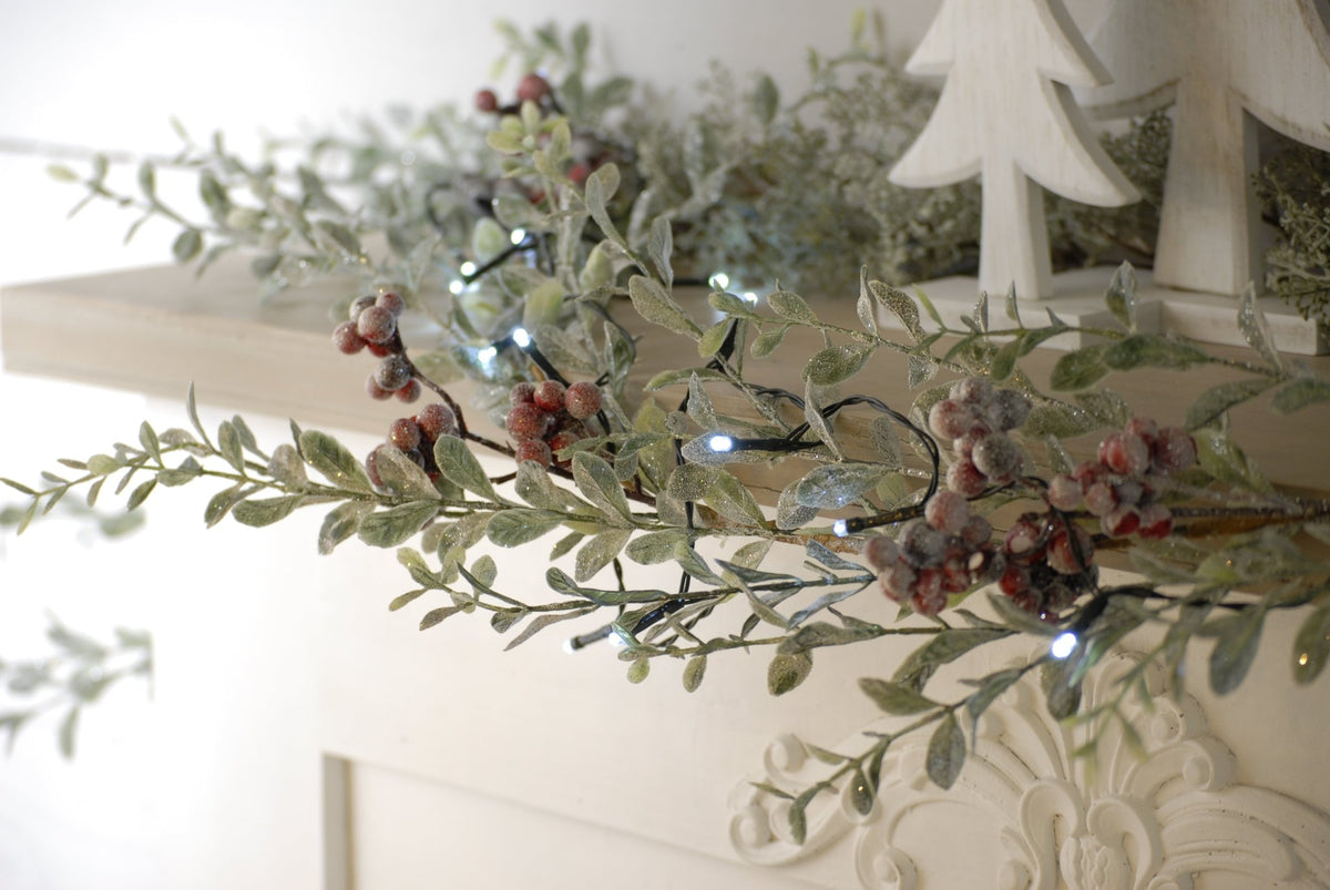 Battery Operated String Lights - White_Christmas Lights