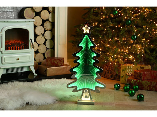 Christmas Tree Infinity Light - Indoor Christmas Decoration 60cm_Indoor Christmas Decorations