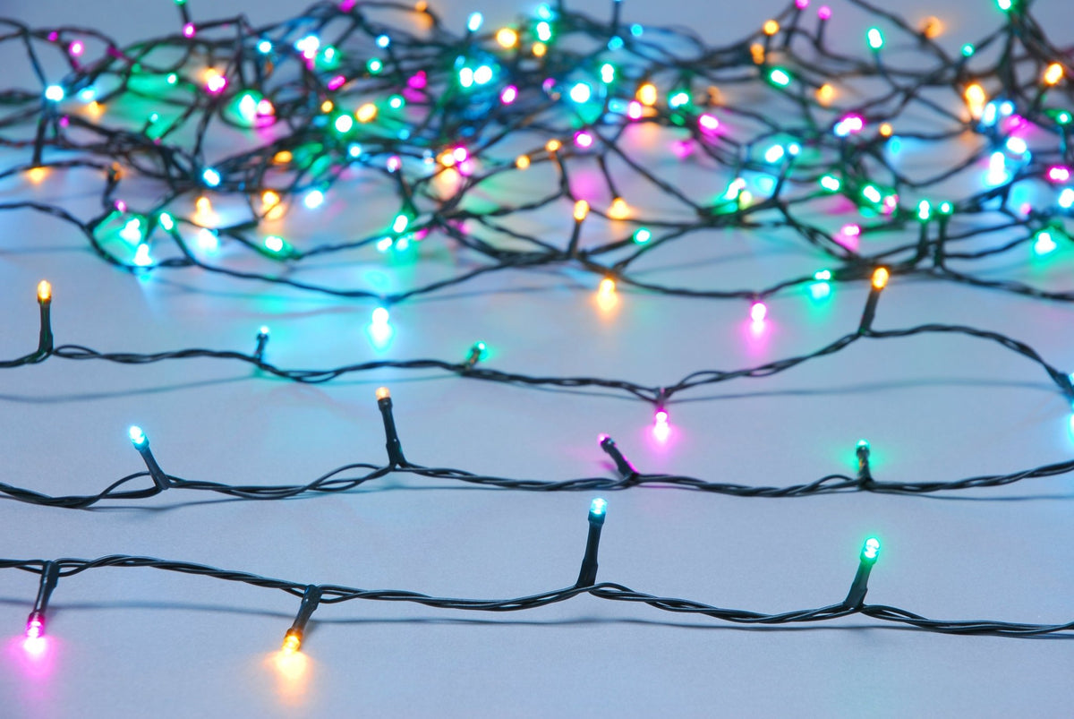 Battery Operated Timer String Lights - Aurora — Home & Garden Extras