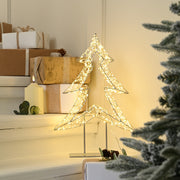 47cm Dewdrop Tree on Stand with 720 Warm White LED_Indoor Christmas Decorations