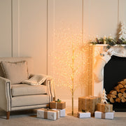 Gold Micro Dewdrop Tree - Trad Warm White_Artificial Christmas Trees
