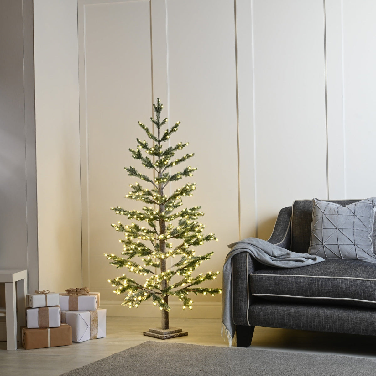 Snowy LED Twig Tree_Artificial Christmas Trees