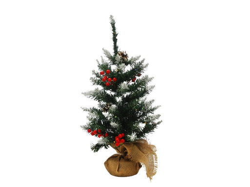 Prelit Berry and Cone Table Tree 60cm - Indoor Christmas Decoration_Indoor Christmas Decorations