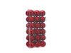 6cm Mixed Finish Christmas Balls - pack of 36 - available in 7 colours_Indoor Christmas Decorations