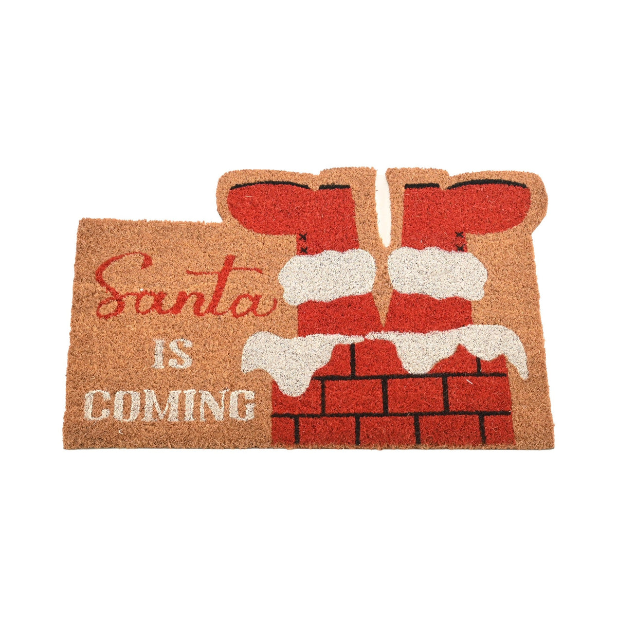 Santa Is Coming - Coir Doormat_Doormats